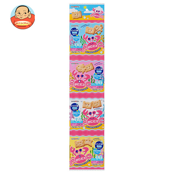 三立製菓 4パック かにビス 60g(15g×4袋)×15袋入