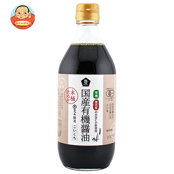ムソー 有機 濃口醤油 本醸造 500ml×4本入