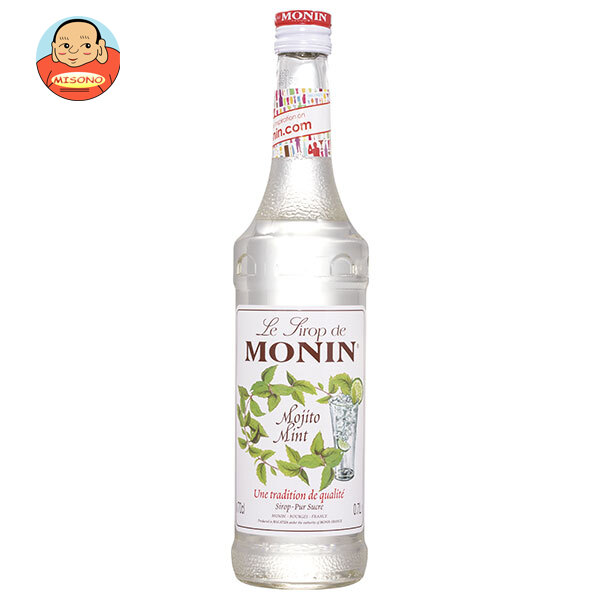 日仏貿易 モナン モヒートミント シロップ 700ml瓶×6本入