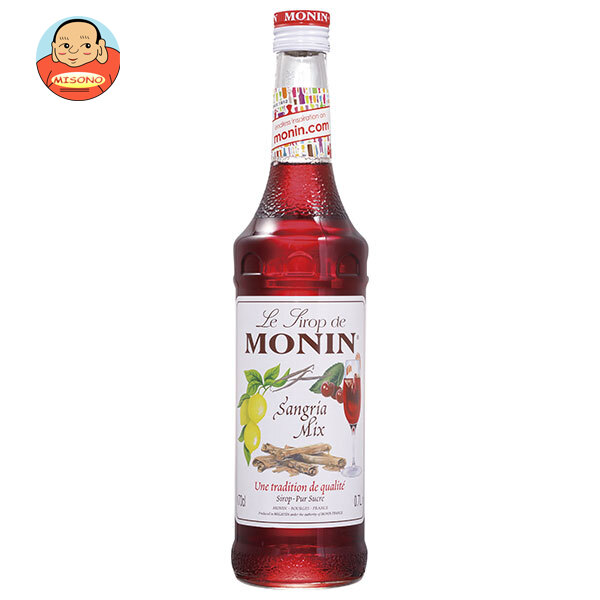 日仏貿易 モナン サングリア シロップ 700ml瓶×6本入