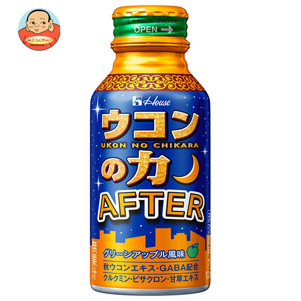 ハウスウェルネスフーズ ウコンの力 AFTER 100mlボトル缶×30本入