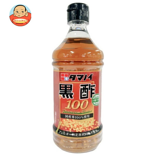 タマノイ酢 黒酢100 500mlペットボトル×12本入