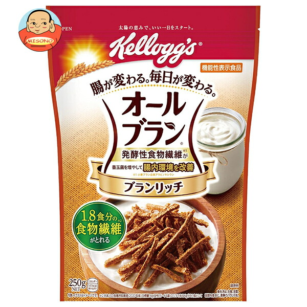 ケロッグ オールブラン ブランリッチ 250g×6袋入