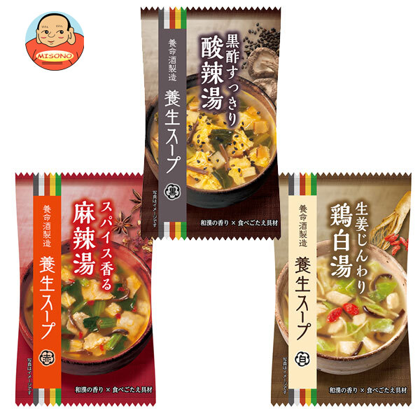 養命酒 養生スープ 3種アソート 3種×各3食×1個入