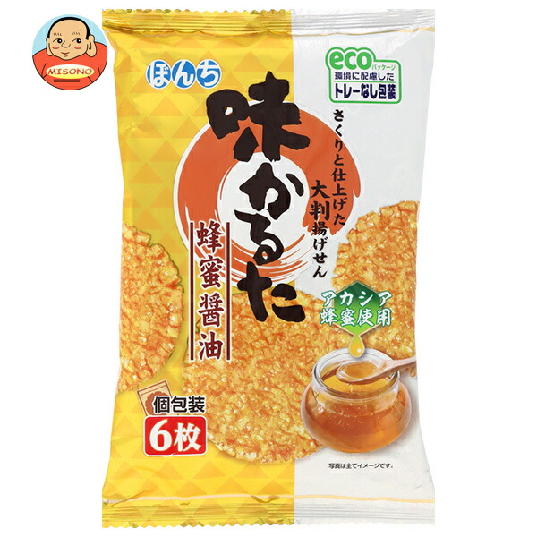 ぼんち 味かるた 蜂蜜醤油 6枚×12袋入