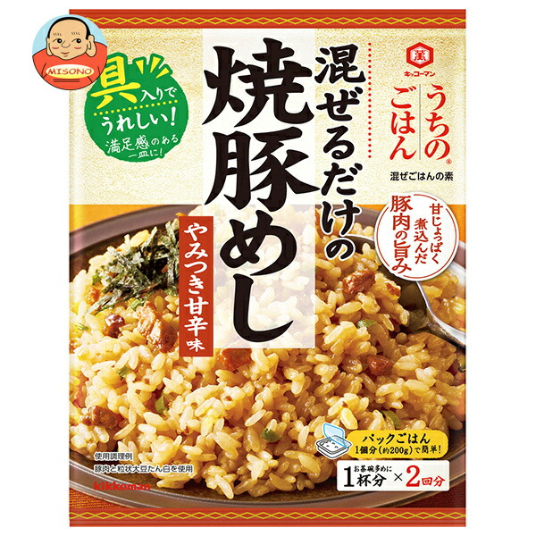 キッコーマン うちのごはん 焼豚めしやみつき甘辛味 66g×10袋入