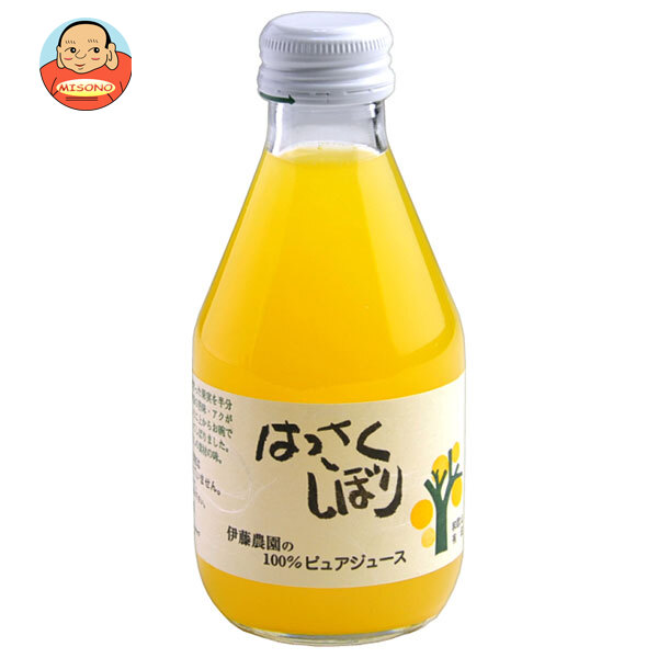 伊藤農園 100%ピュアジュース はっさく 180ml瓶×30本入