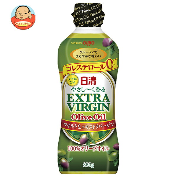 日清オイリオ 日清 やさし～く香る エキストラバージンオリーブオイル 350gペットボトル×10本入
