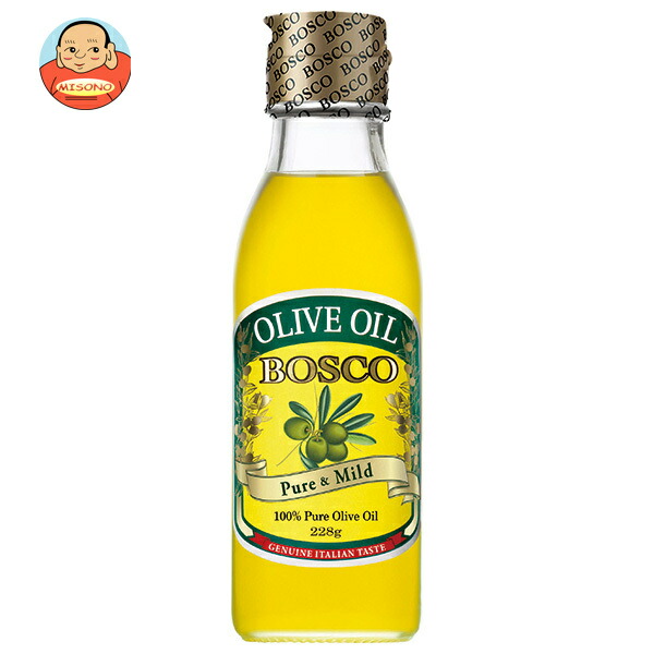 日清オイリオ BOSCO(ボスコ) オリーブオイル 228g瓶×12本入