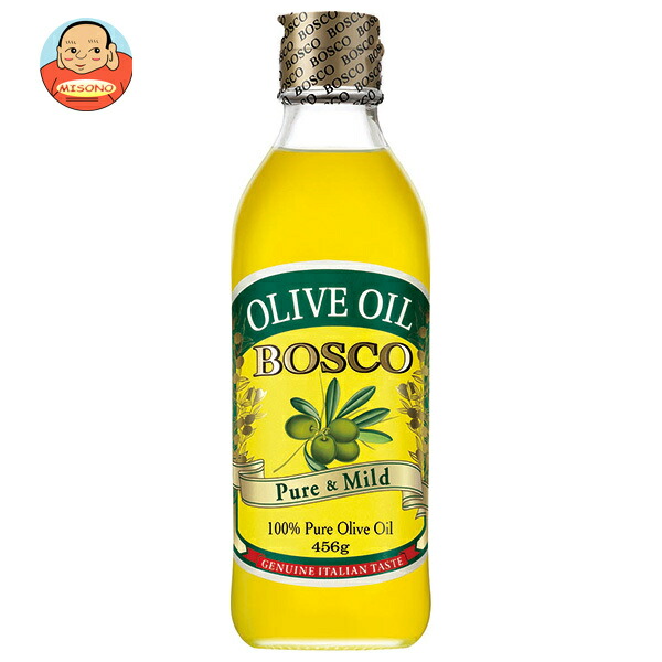 日清オイリオ BOSCO(ボスコ) オリーブオイル 456g瓶×12本入