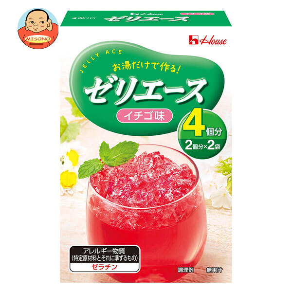 ハウス食品 ゼリエース イチゴ味 92g×10箱入