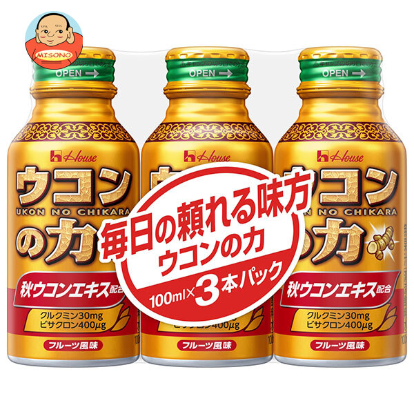 ハウスウェルネス ウコンの力 ウコンエキスドリンク 100mlボトル缶×30本入