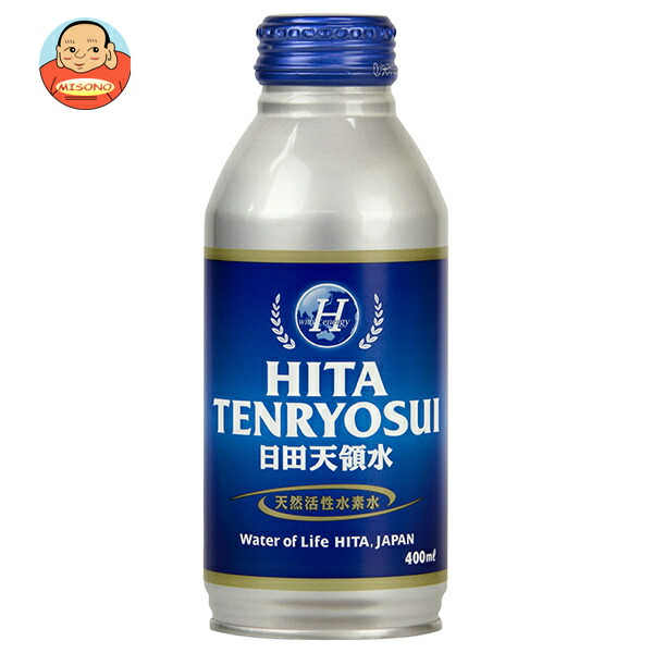 日田天領水 ミネラルウォーター 400mlボトル缶×24本入