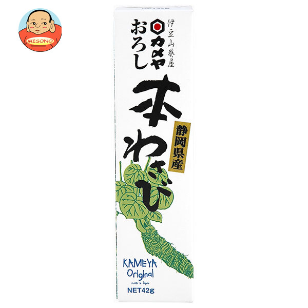 カメヤ食品 おろし本わさび 42g×10本入