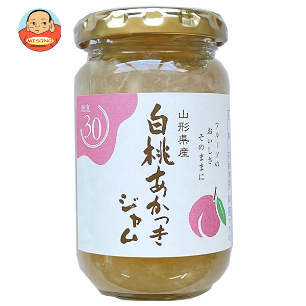 伊豆フェルメンテ 山形県産 白桃あかつきジャム 180g×12個入