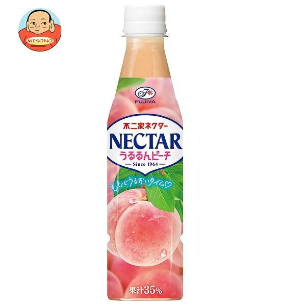 不二家 ネクター うるるんピーチ 350mlペットボトル×24本入