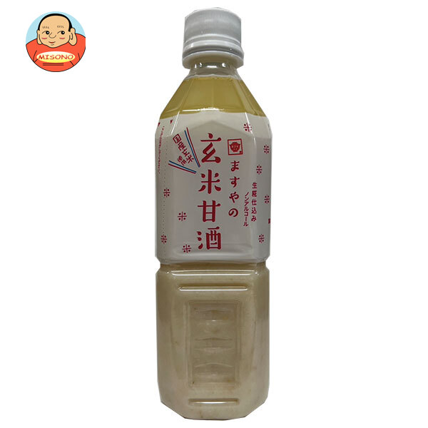 ますやみそ 玄米甘酒 500mlペットボトル×12本入