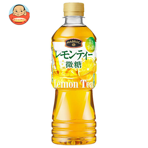 ポッカサッポロ マブロック レモンティー微糖 525mlペットボトル×24本入