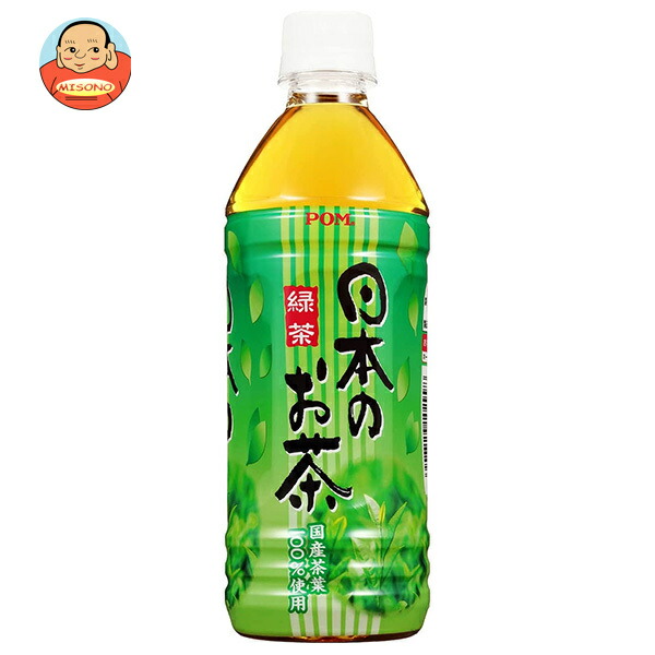 えひめ飲料 POM(ポン) 日本のお茶 500mlペットボトル×24本入