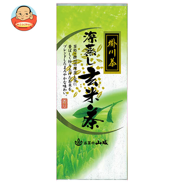 山城物産 掛川茶深蒸し 玄米茶 180g×20袋入