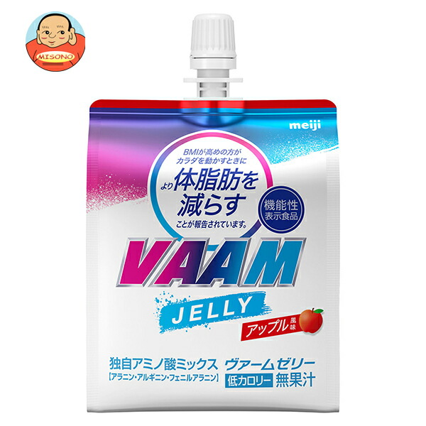 明治 ヴァームゼリー 180gパウチ×24本入