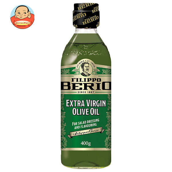 J-オイルミルズ FILIPPO BERIO エクストラバージンオリーブオイル 400g瓶×12本入