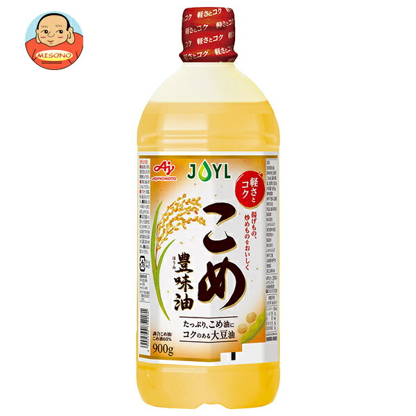 J-オイルミルズ AJINOMOTO こめ豊味油 900g×10本入