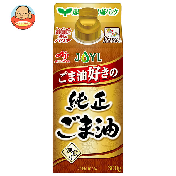 J-オイルミルズ AJINOMOTO ごま油好きの純正ごま油 300g×6本入