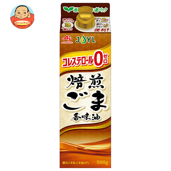 J-オイルミルズ AJINOMOTO 焙煎ごま香味油 500g×6本入