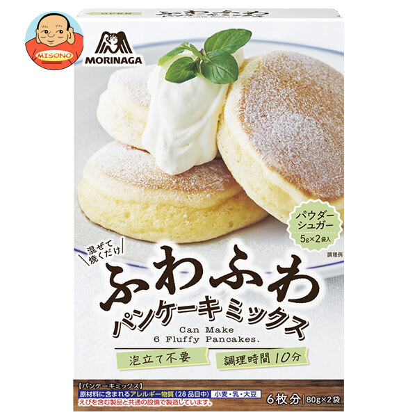 森永製菓 ふわふわパンケーキミックス 170g×24箱入
