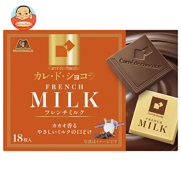 森永製菓 カレ ド ショコラ フレンチミルク 18枚×6箱入