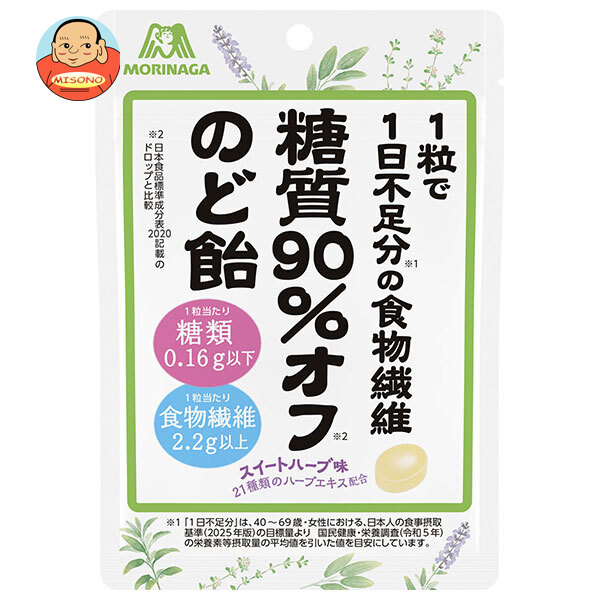 森永製菓 糖質 90%オフ のど飴 58g×7袋入