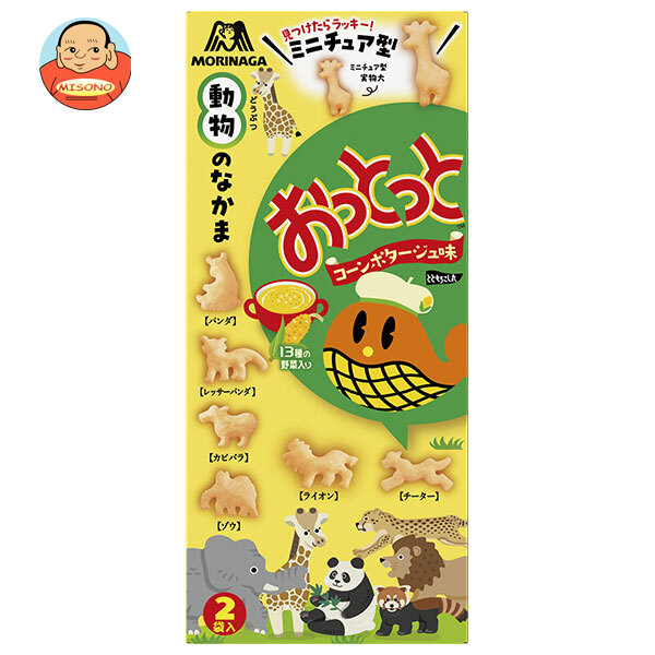 森永製菓 おっとっと コーンポタージュ味 46g(23g×2袋)×10箱入