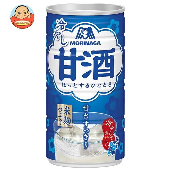 森永製菓 冷やし甘酒 190g缶×30本入