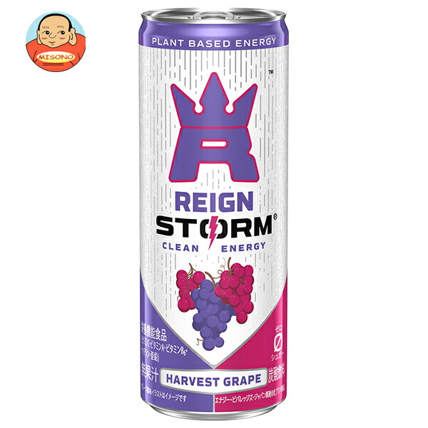 アサヒ飲料 レインストーム ハーベストグレープ 250ml缶×30本入