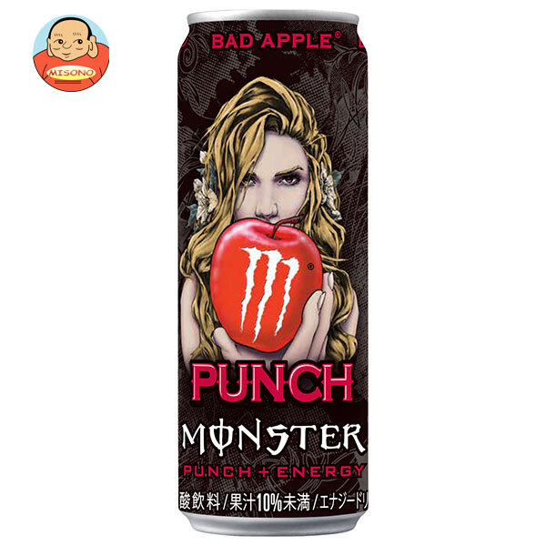 アサヒ飲料 MONSTER モンスター バッドアップル 355ml缶×24本入