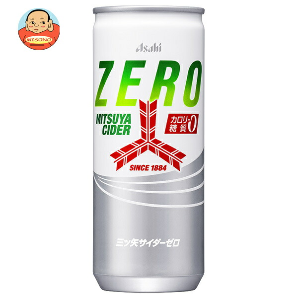アサヒ飲料 三ツ矢サイダー ZERO(ゼロ) 250ml缶×20本入