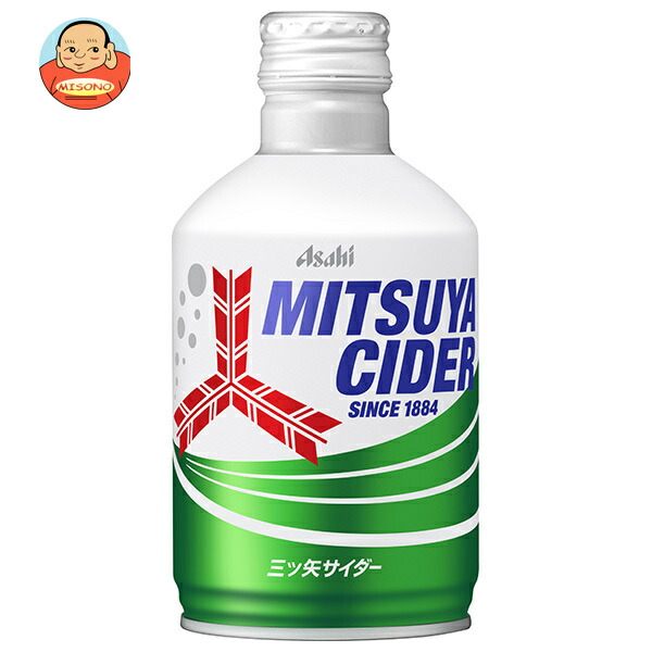 アサヒ飲料 三ツ矢サイダー 300mlボトル缶×24本入