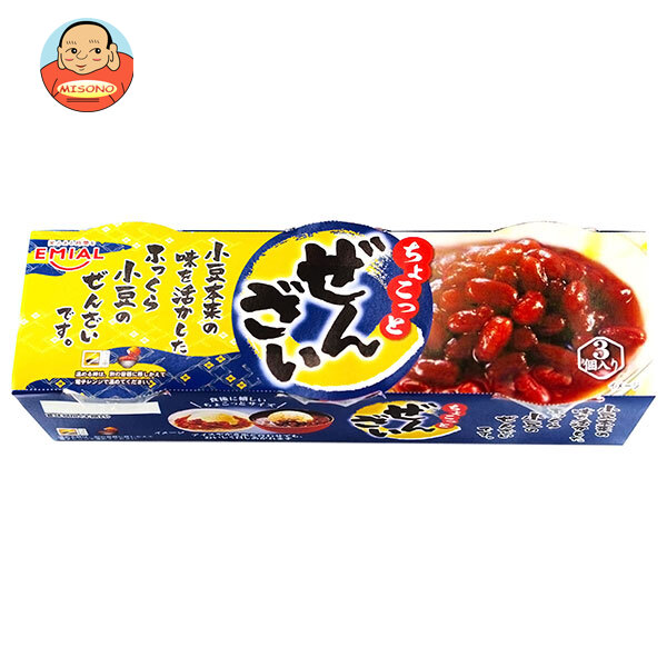 EMIAL 安曇野食品工房 ちょこっとぜんざい 3連 (75gx3)×6個入