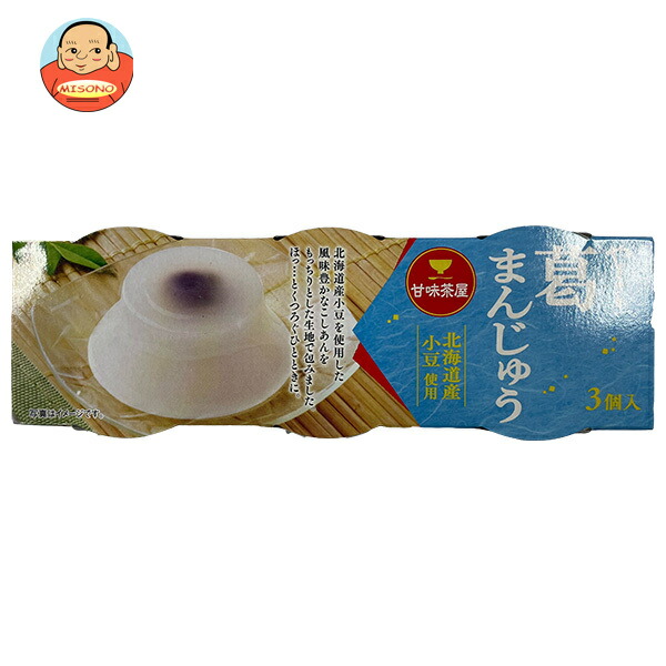 山崎製パン 葛まんじゅう (北海道産小豆使用) 3個入×4個入