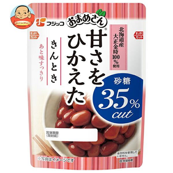 フジッコ おまめさん 甘さをひかえた きんとき 120g×10袋入