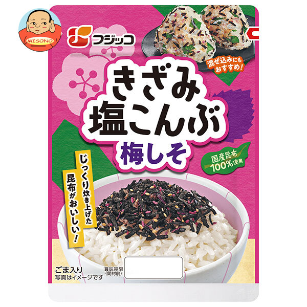 フジッコ きざみ塩こんぶ 梅しそ 32g×10袋入