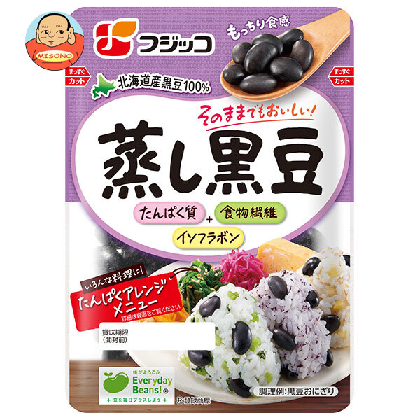 フジッコ 蒸し黒豆 60g×12袋入