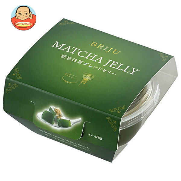 サクラ食品工業 BRIJU 抹茶ゼリー 朝宮抹茶ブレンド 149g×12個入
