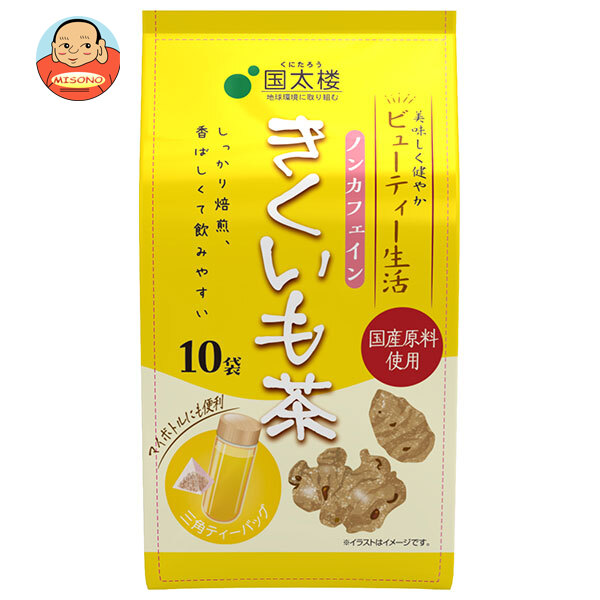 国太楼 きくいも茶三角ティーバッグ10P 15g(10P)×6袋入