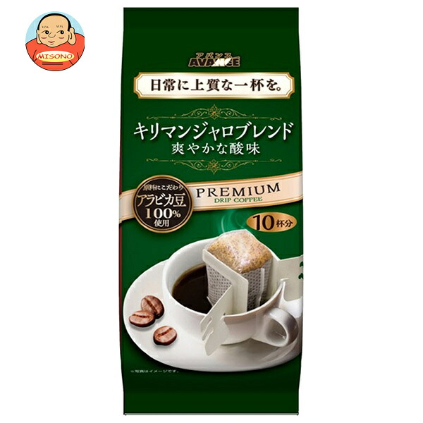 国太楼 プレミアムドリップ キリマンジャロブレンド 80g(10P)×12袋入