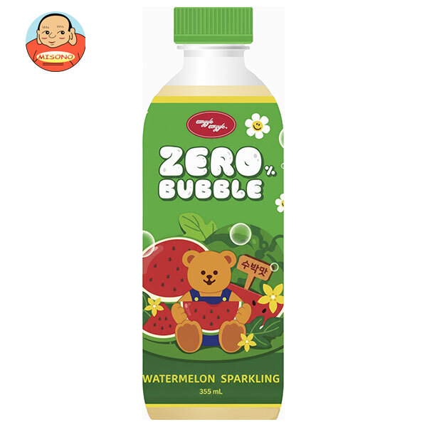 JNグローバル ウィグルウィグル ZEROバブル スイカ 355ml×20本入
