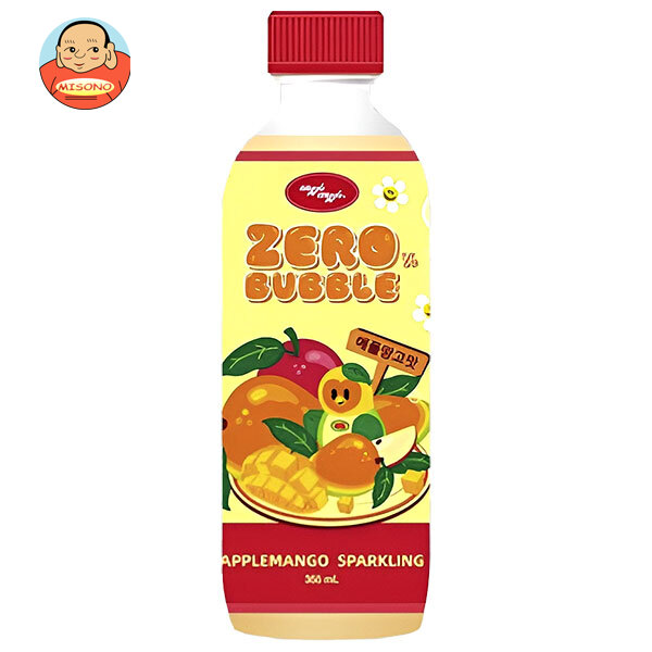 JNグローバル ウィグルウィグル ZEROバブル アップルマンゴ 355ml×20本入