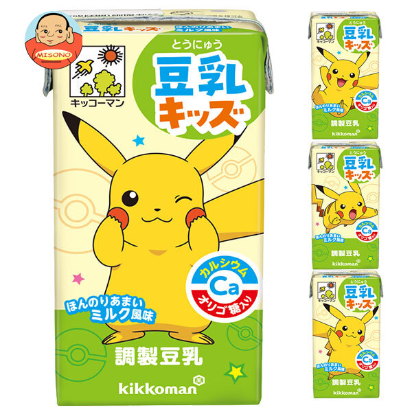 キッコーマン 豆乳キッズ ほんのりあまい ミルク味 160ml紙パック×18本入