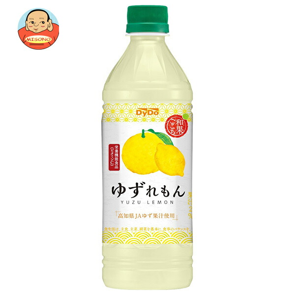 ダイドー 和果ごこち ゆずれもん 500mlペットボトル×24本入